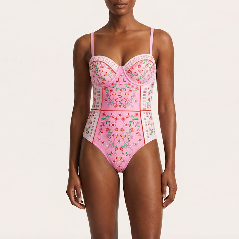 Thumbnail of Blush Botanica One Piece Swimsuit image