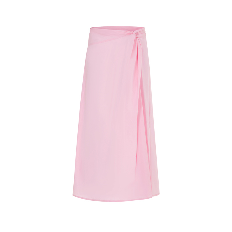 Thumbnail of Blush Midi Skirt-Pink image
