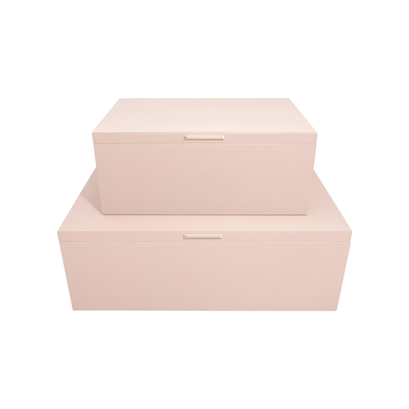 Thumbnail of Stackers Blush Pink Storage Box Set image