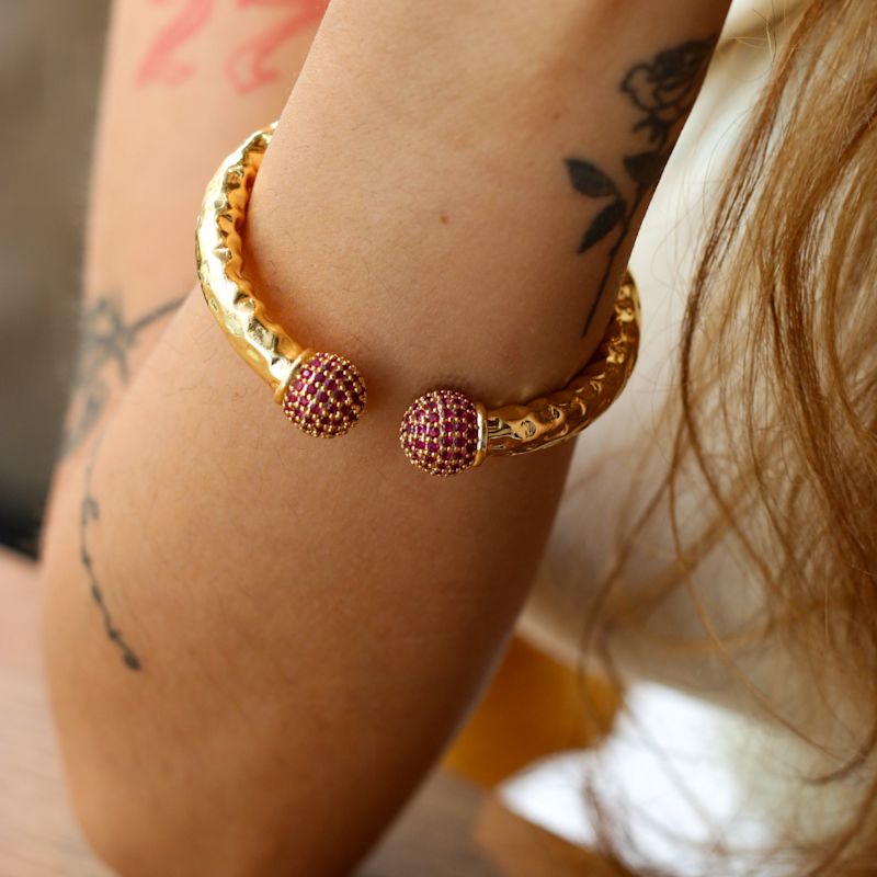 Thumbnail of Blush Selene Cuff Bracelet image