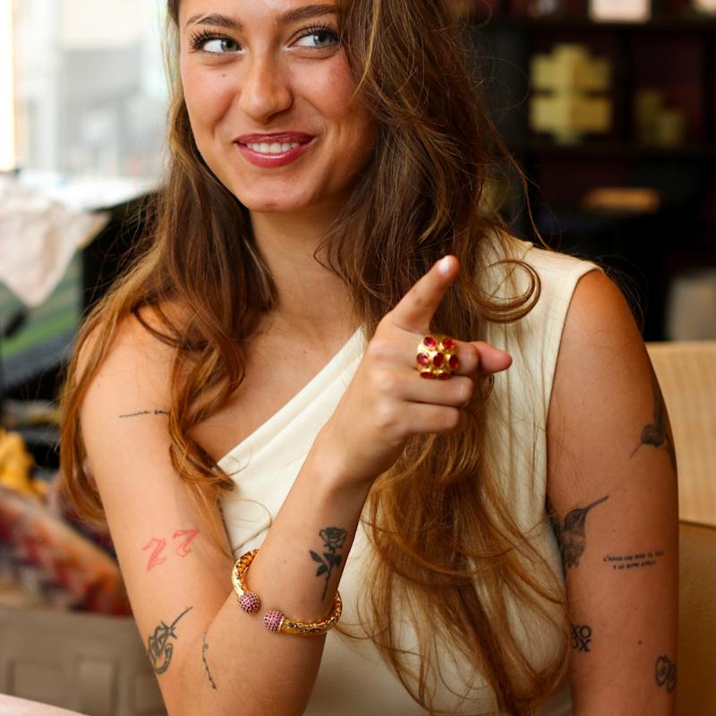 Thumbnail of Blush Selene Cuff Bracelet image
