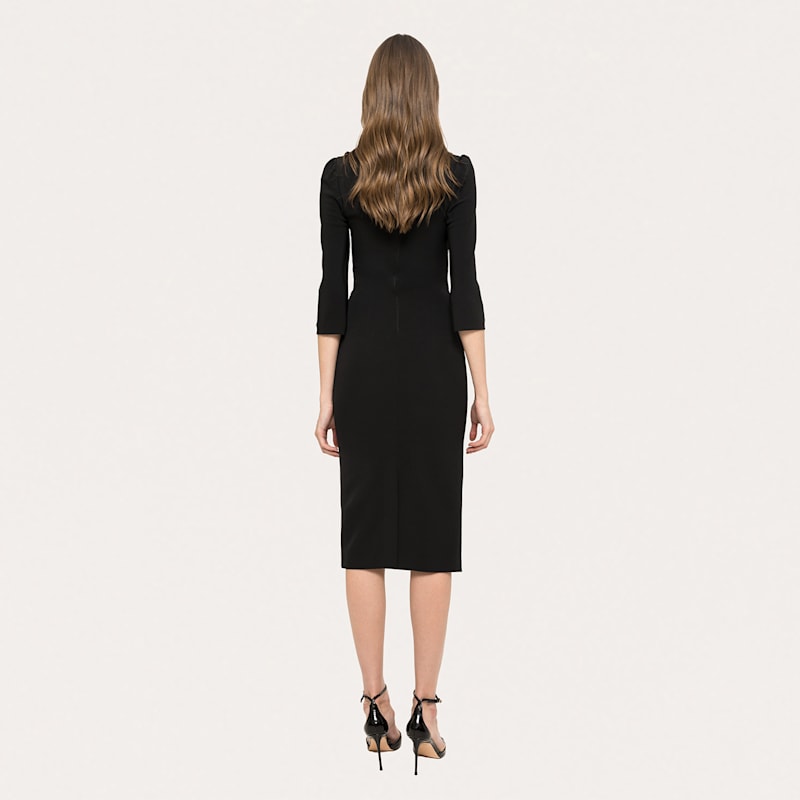 Thumbnail of Bodycon Midi Dress Black image