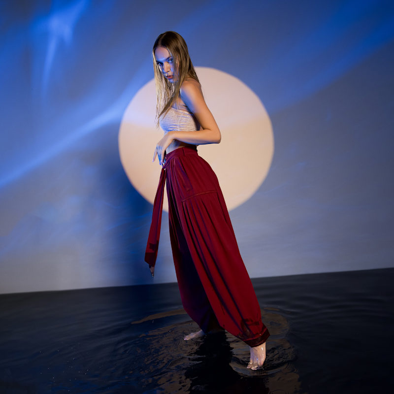Thumbnail of Boho Women Harem Pants - Red image