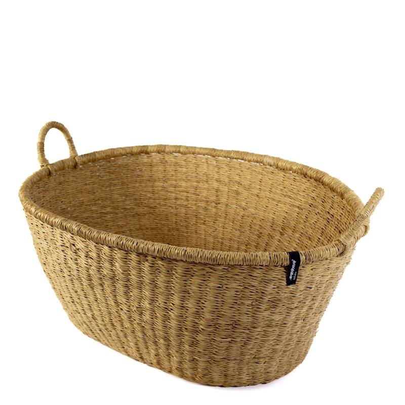 Bolga Laundry Basket - Natural Xxl - Thumbnail 2