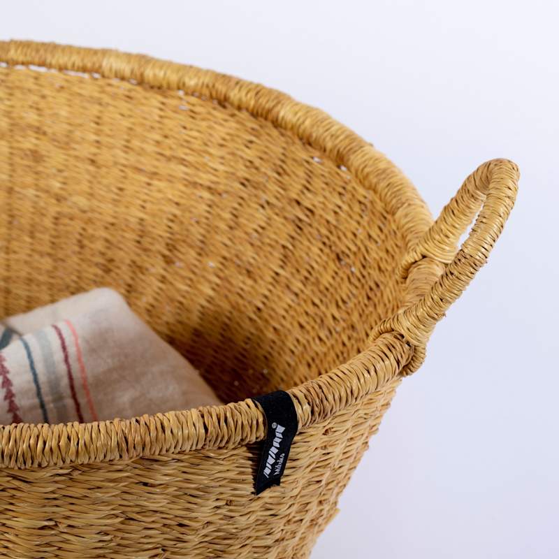 Bolga Laundry Basket - Natural Xxl - Thumbnail 3