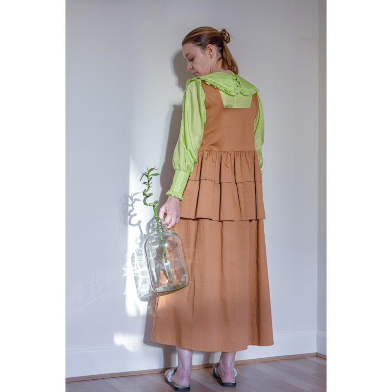 light brown maxi dress Camielle - US 6 family photos Maida Maxi Dress Light Brown