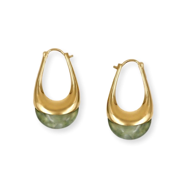 Thumbnail of Prehnite Earrings image