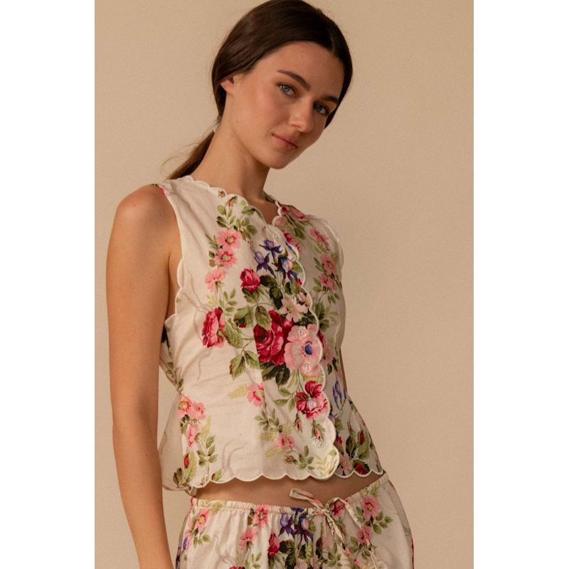 Thumbnail of Bouquet Scalloped Vest image