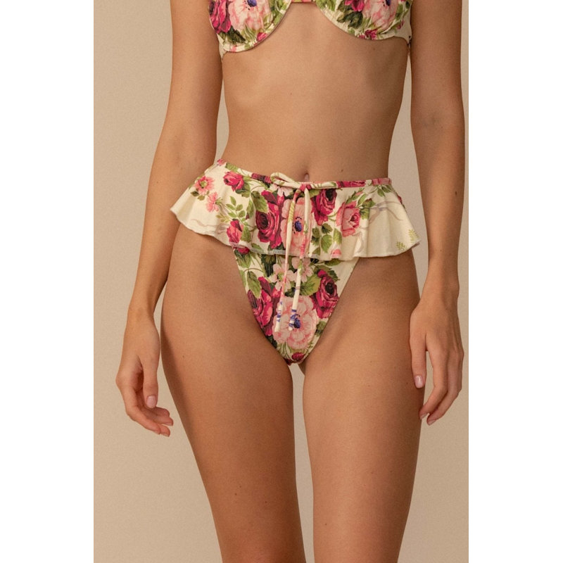 Thumbnail of Bouquet Tamarindo Ruffle Bikini Bottom image