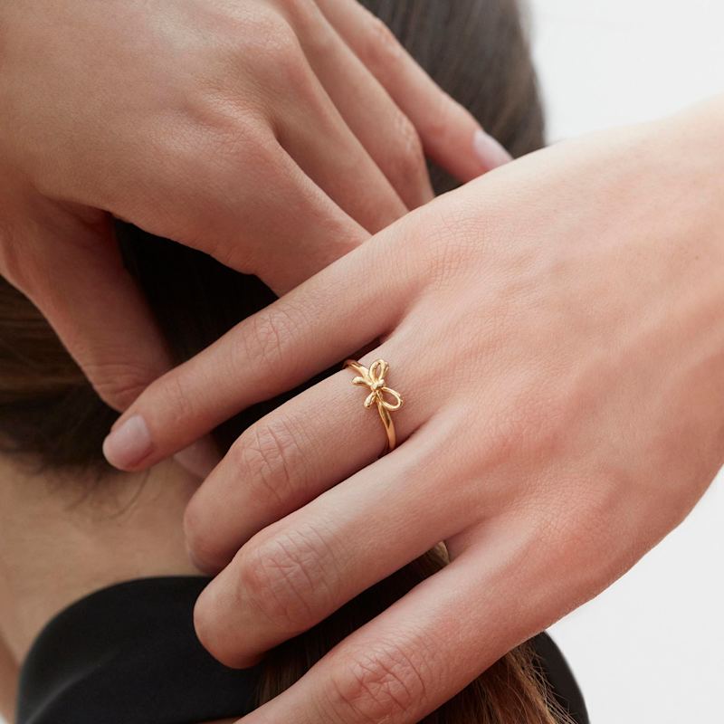 Thumbnail of Bow Ring Silver image