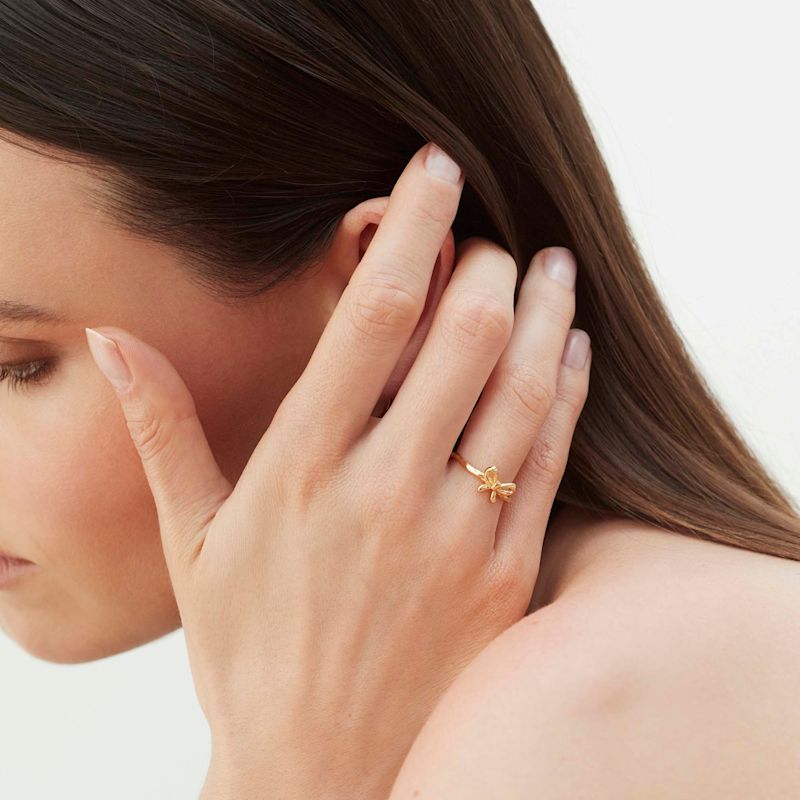 Thumbnail of Bow Ring Silver image