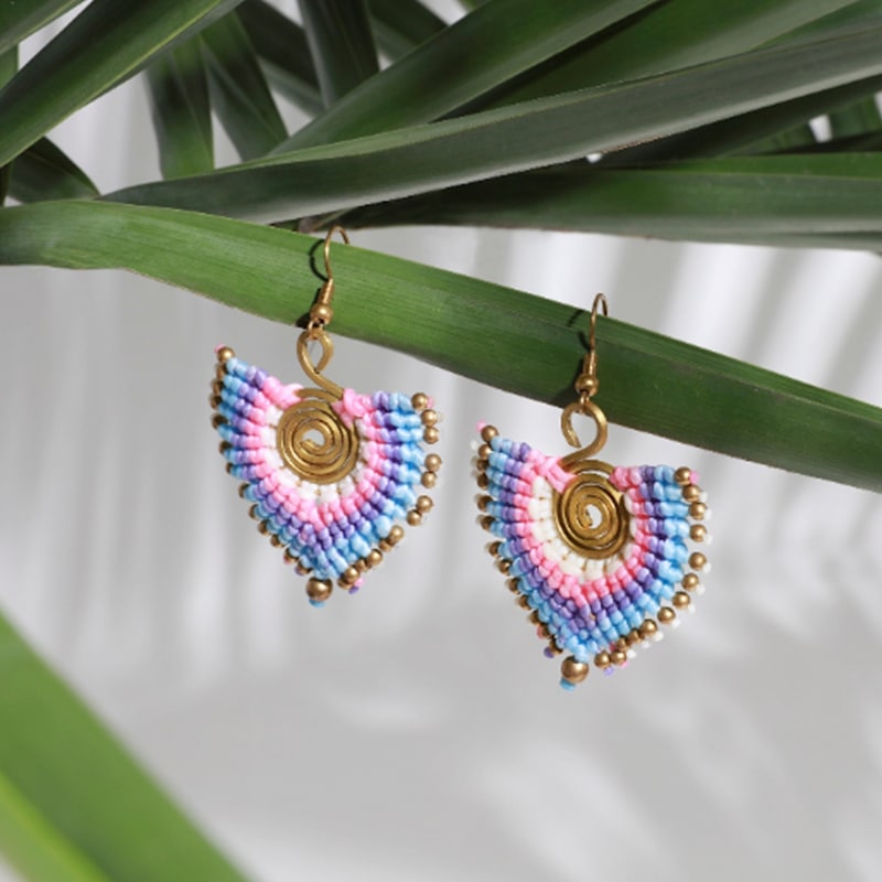 Thumbnail of Statement Earrings In Pastels image