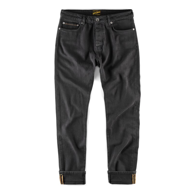 Brandon Overdyed Jean Black Fade 2 | &SONS Trading Co | Wolf