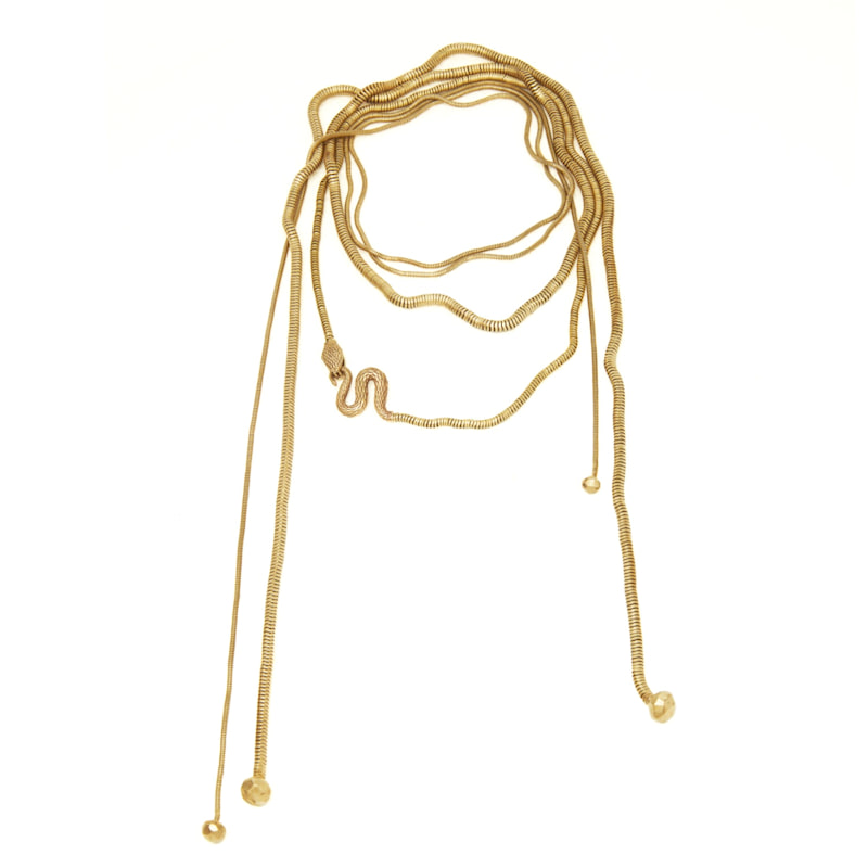 Thumbnail of Brassghetti Light Chain Necklace image