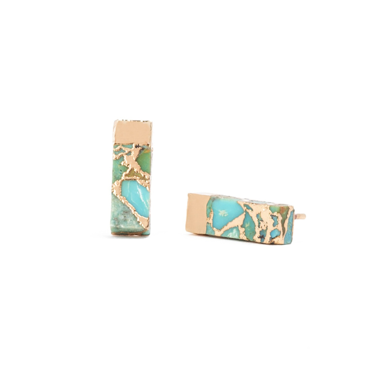 Thumbnail of Brayden Turquoise Studs image