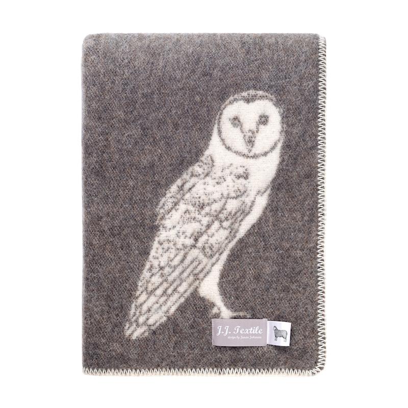 Thumbnail of Owl Wool Blanket image