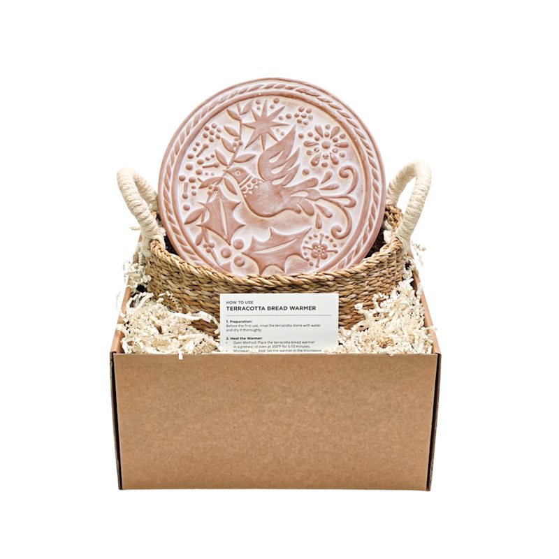 Thumbnail of Bread Warmer & Basket-Bird Round image