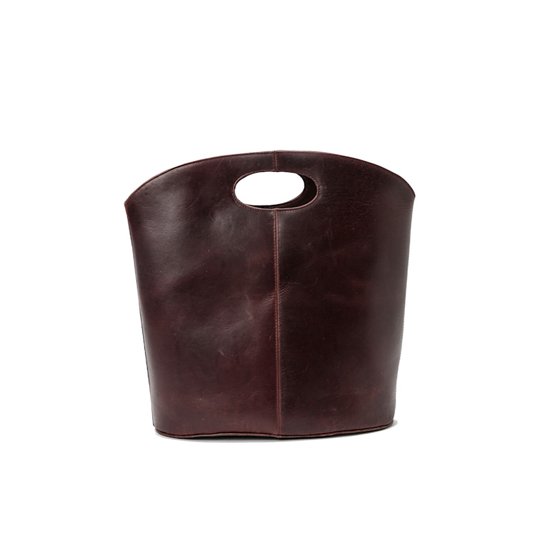 Thumbnail of Brown Leather Bucket Bag image