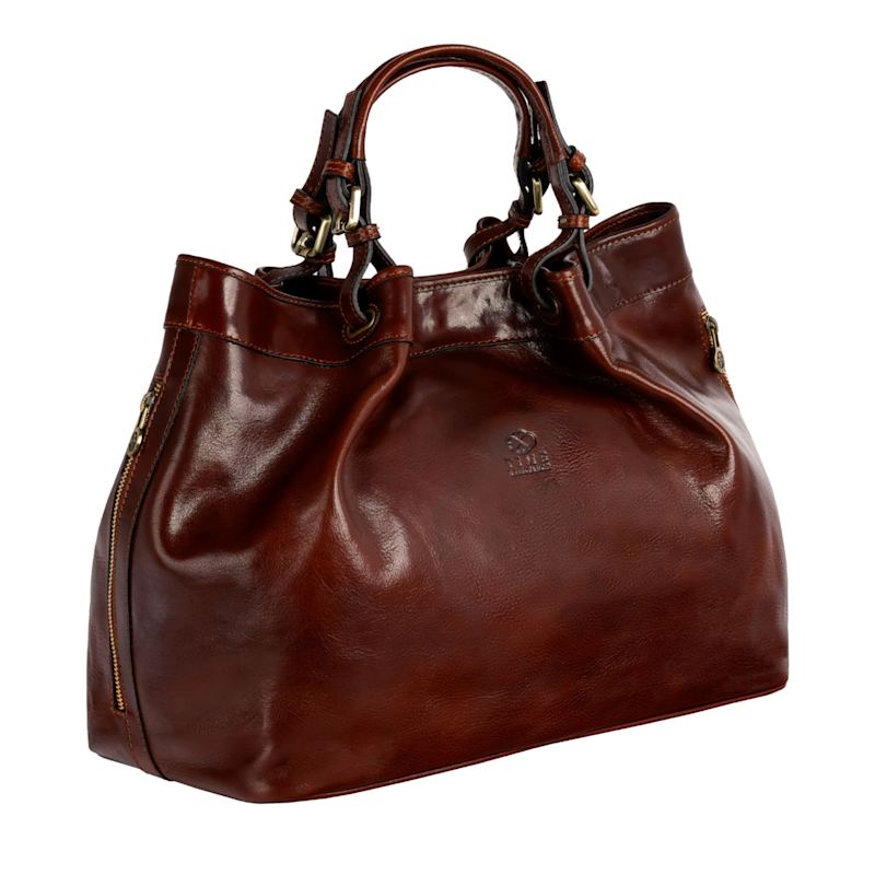 Thumbnail of Brown Leather Handbag For Women - The Betrothed image
