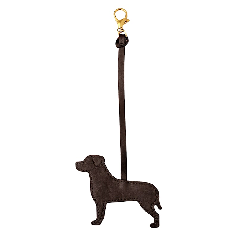 Thumbnail of Brown Rottweiler Dog Keychain image