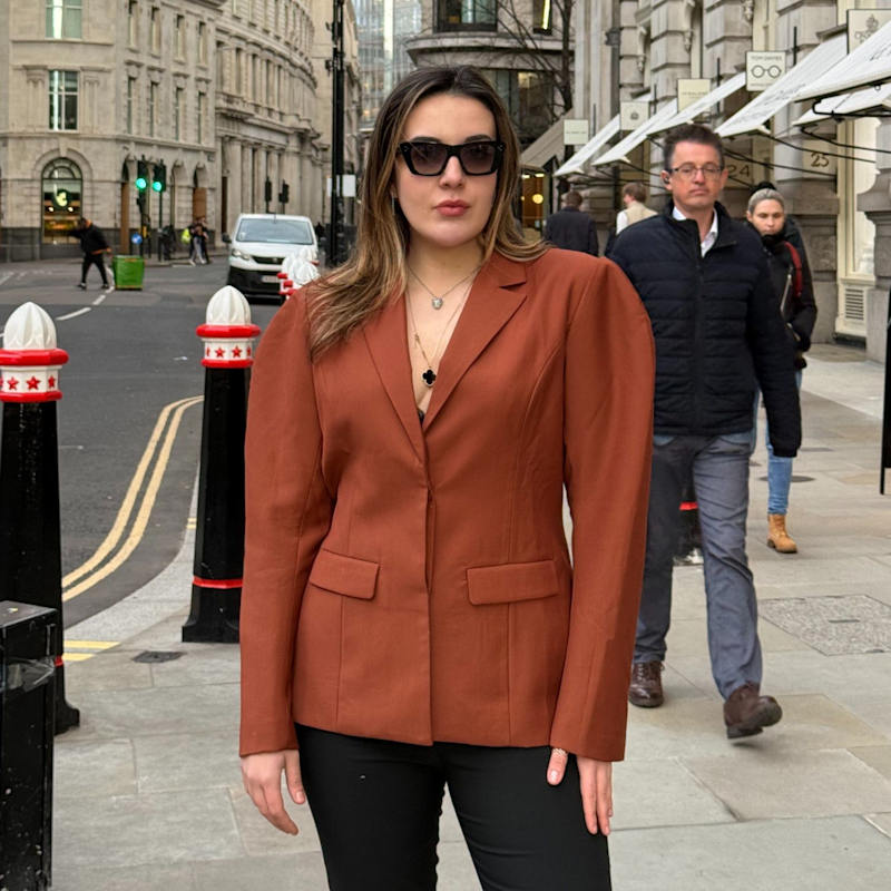 Thumbnail of Brown Structured Blazer image