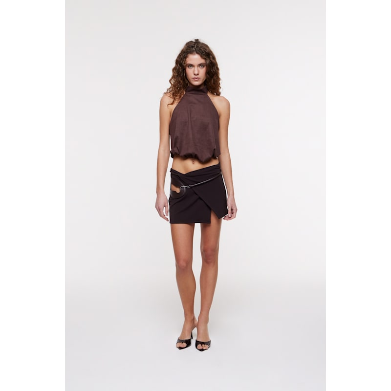 Thumbnail of Cindy Top In Chocolate image