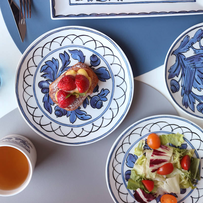 Thumbnail of Deco Placemats, Set Of Two - Light Blue image