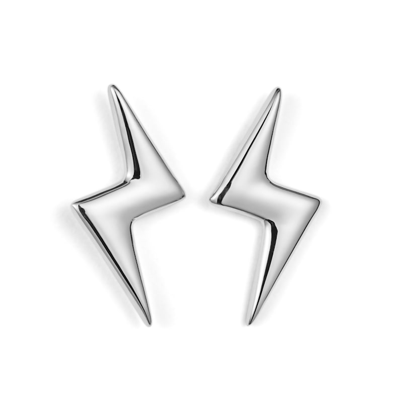Thumbnail of Bubble Bolt Earrings - Sterling Silver image