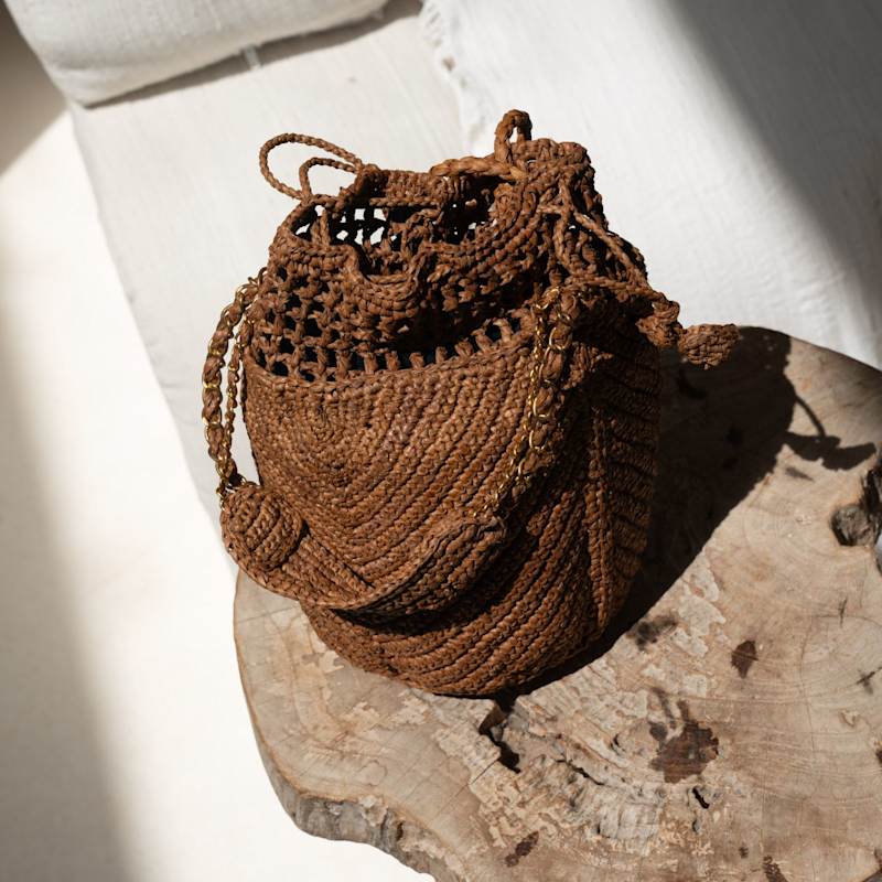 Buckety - Caramel Bag | Zanatany Concepts | Wolf & Badger