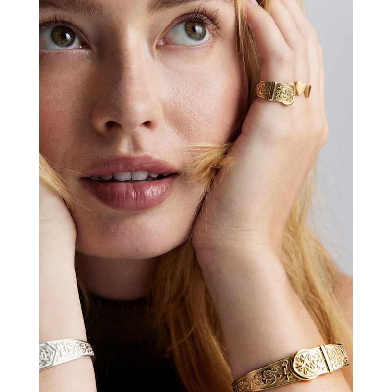Thumbnail of Buckle Cuff - Gold Vermeil image