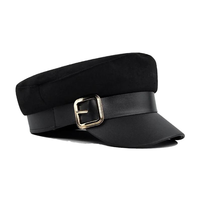 Thumbnail of Buckled Baker Boy Hat image