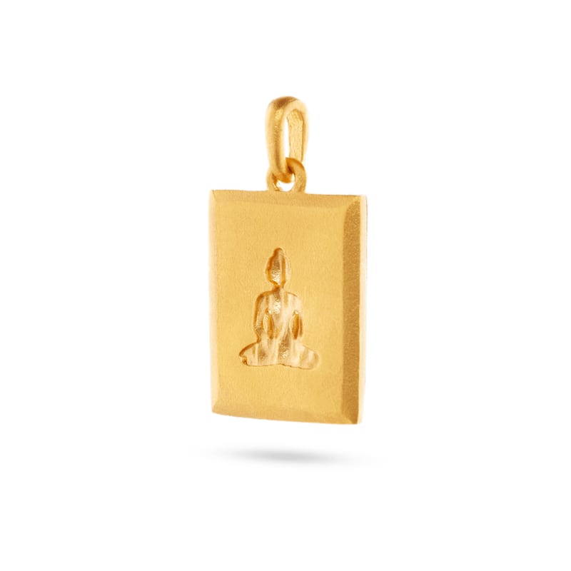 Thumbnail of Gold Buddha Pendant image