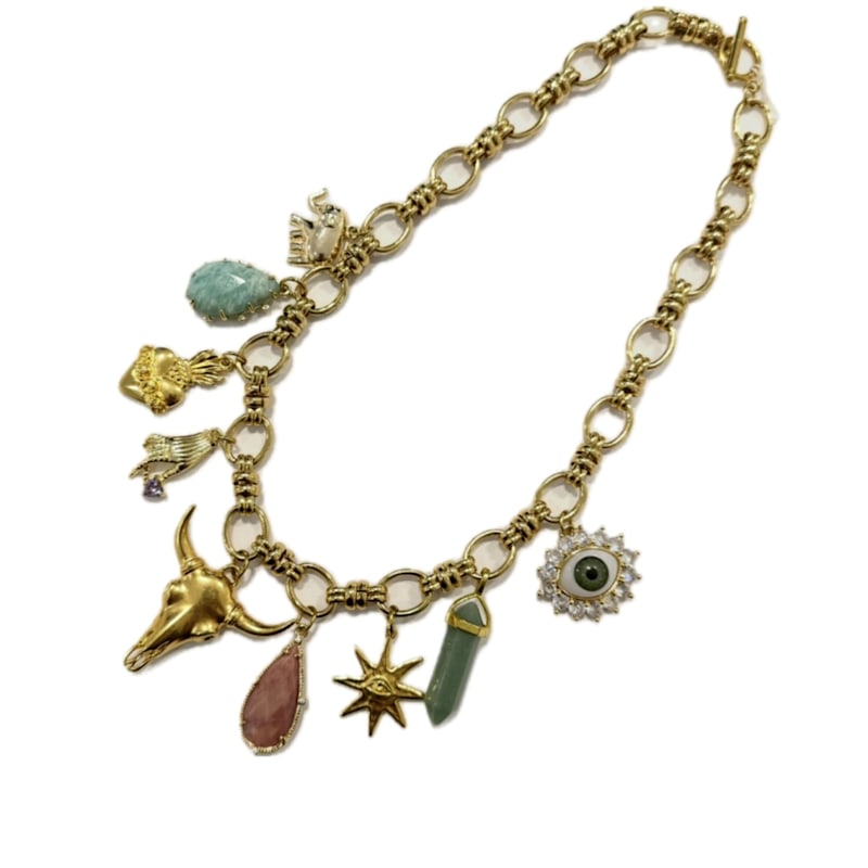Thumbnail of Bull Charm Necklace image