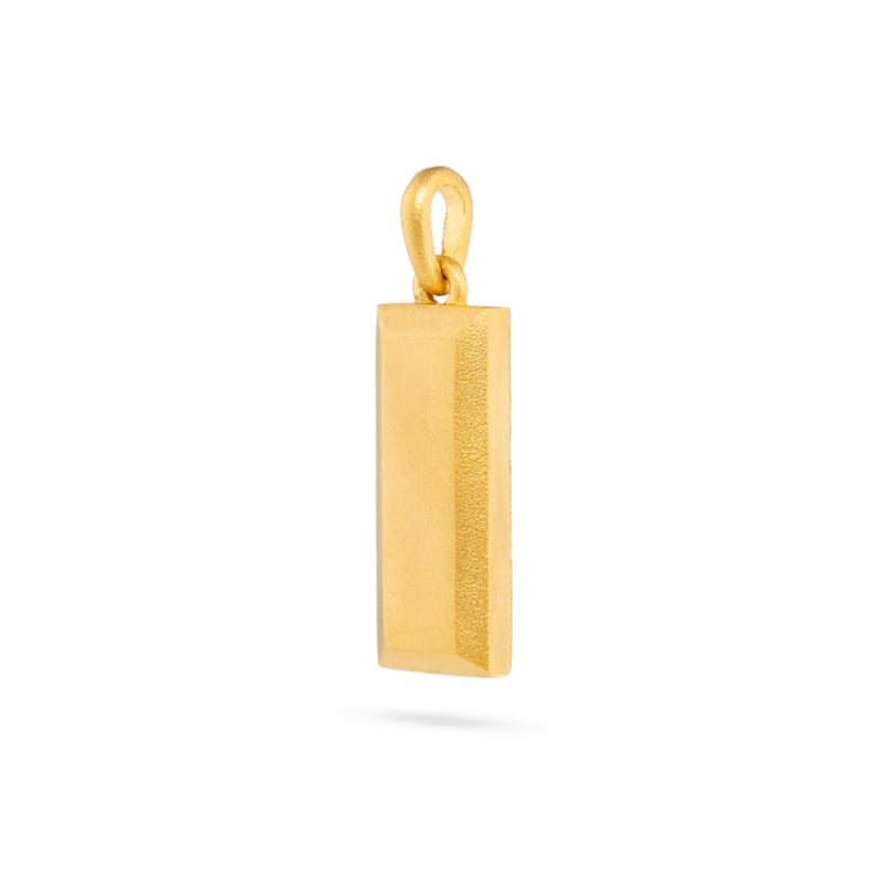 Thumbnail of Gold Bullion Bar Pendant image