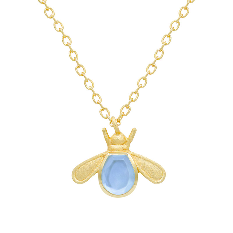 Thumbnail of Bumble Necklace In Tanzanite image