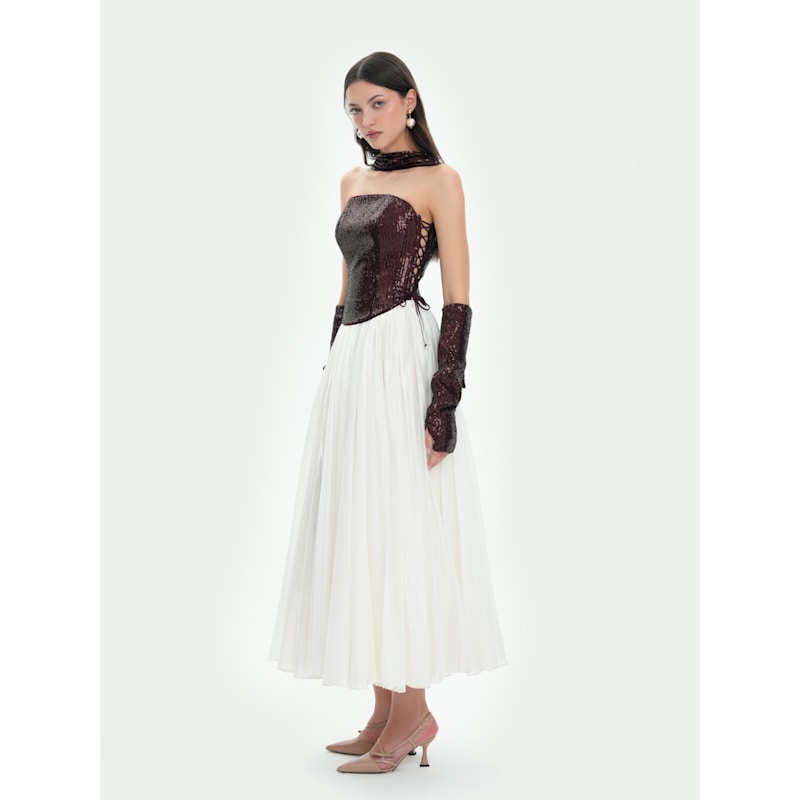 Thumbnail of Burgundy Corset image