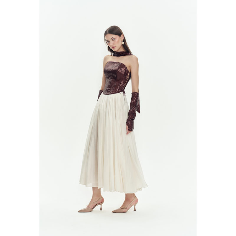 Thumbnail of Burgundy Corset image