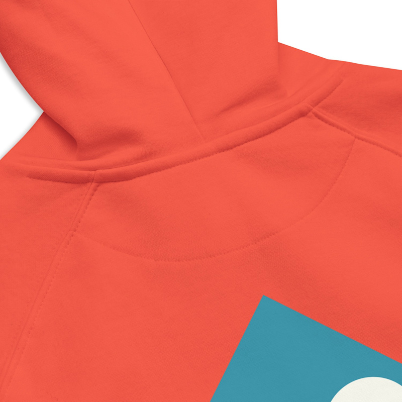Thumbnail of Burnt Orange Just Roam. Seeker Organic Cotton Raglan Hoodie - Men image