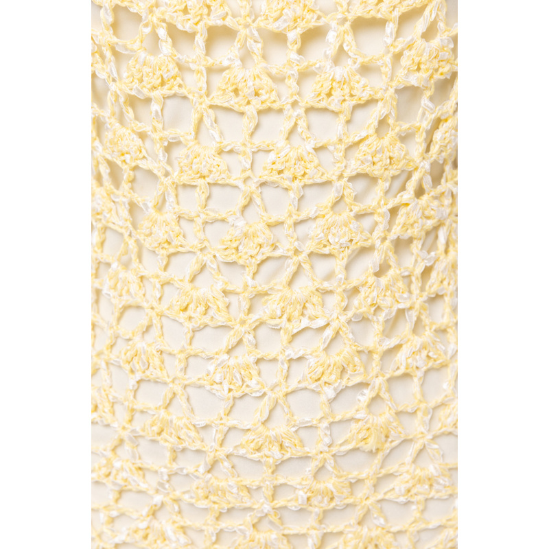 white christmas dresses MAXI CROCHET DRESS BUTTER YELLOW – avenuegirls.de main image 0