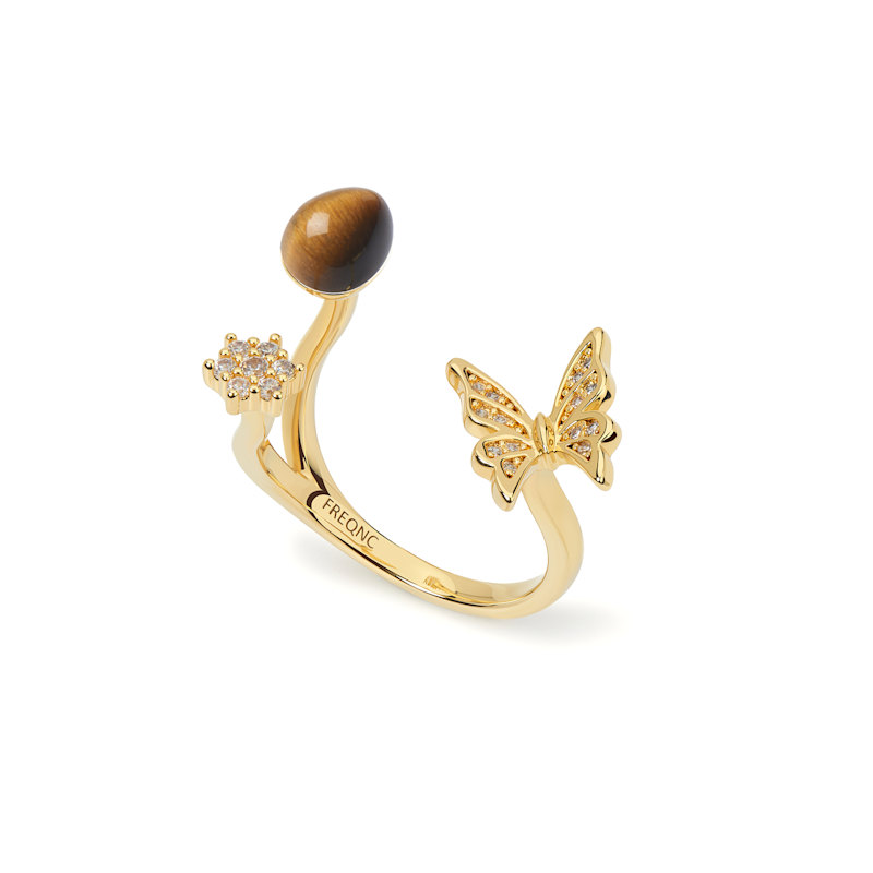 Thumbnail of Butterfly Ring - Pink image