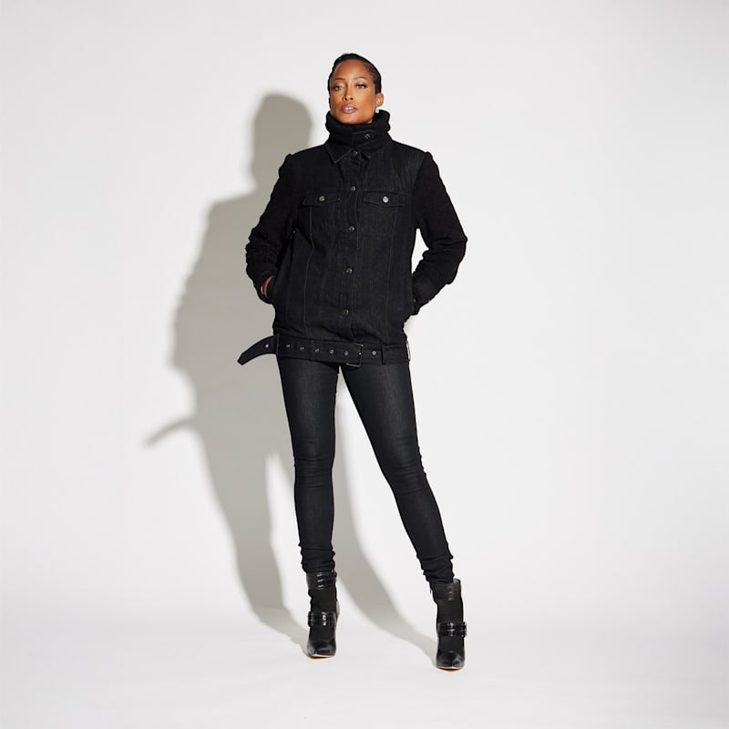 Thumbnail of Button Fly Skinny Jean image