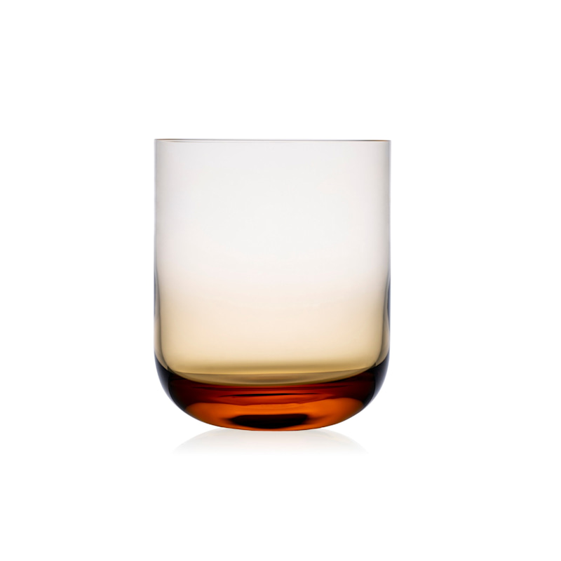 Thumbnail of Six Crystal Tumblers In Amber image