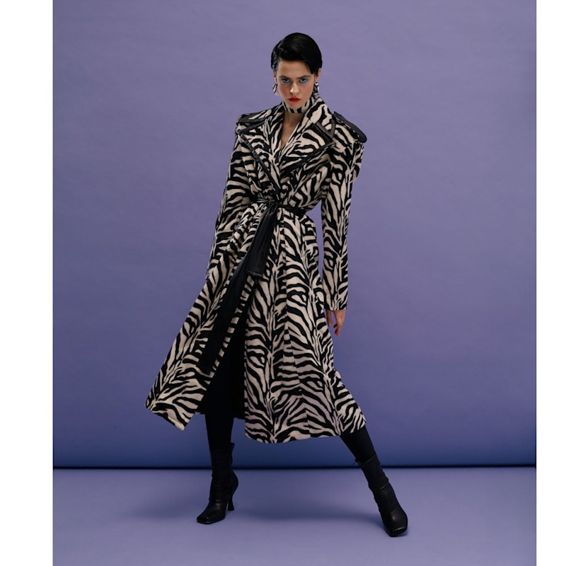 Thumbnail of Maxine Monochrome Coat image