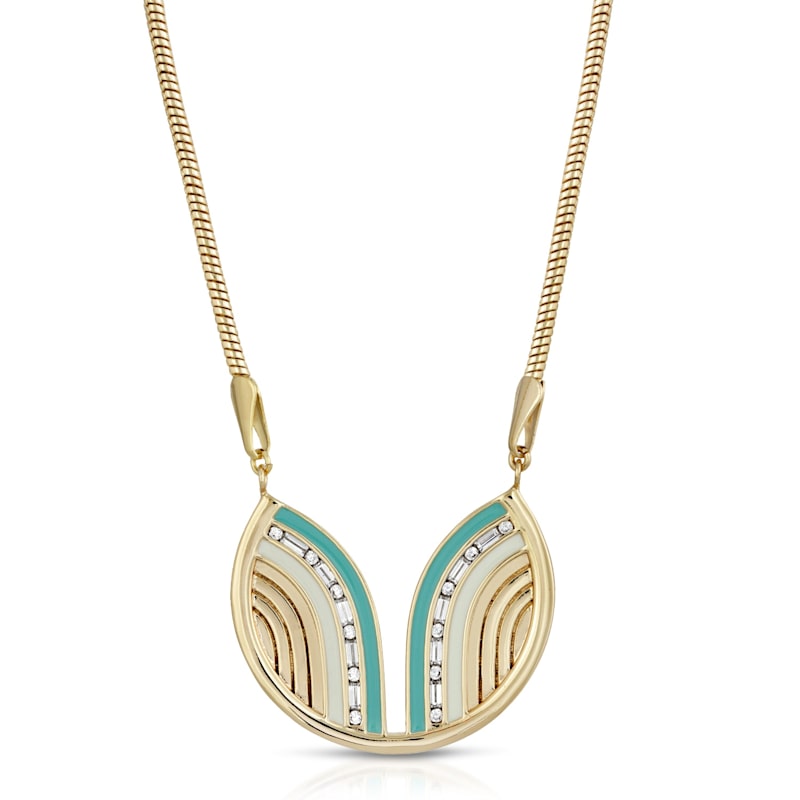 Thumbnail of South Beach Necklace Turquoise & White image