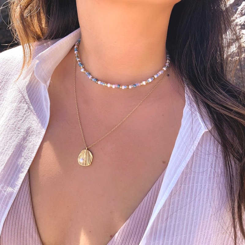 Thumbnail of Shelly Seashell Necklace image