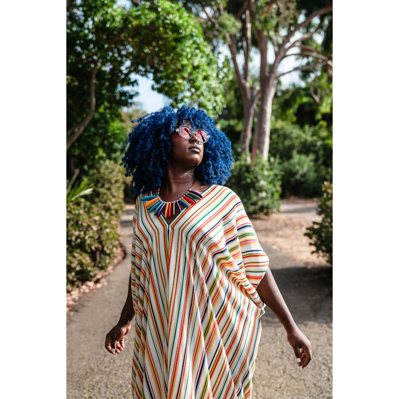 Thumbnail of Cabana Stripe Caftan image