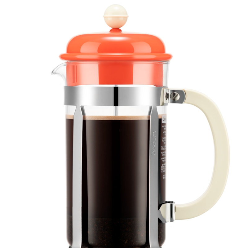 Caffettiera French Press Coffee Maker Bright Coral Bodum Wolf