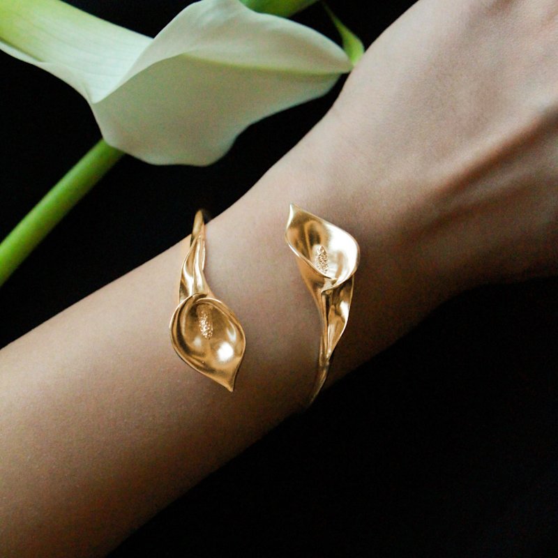 Thumbnail of Calla Maxi Bracelet - Gold image