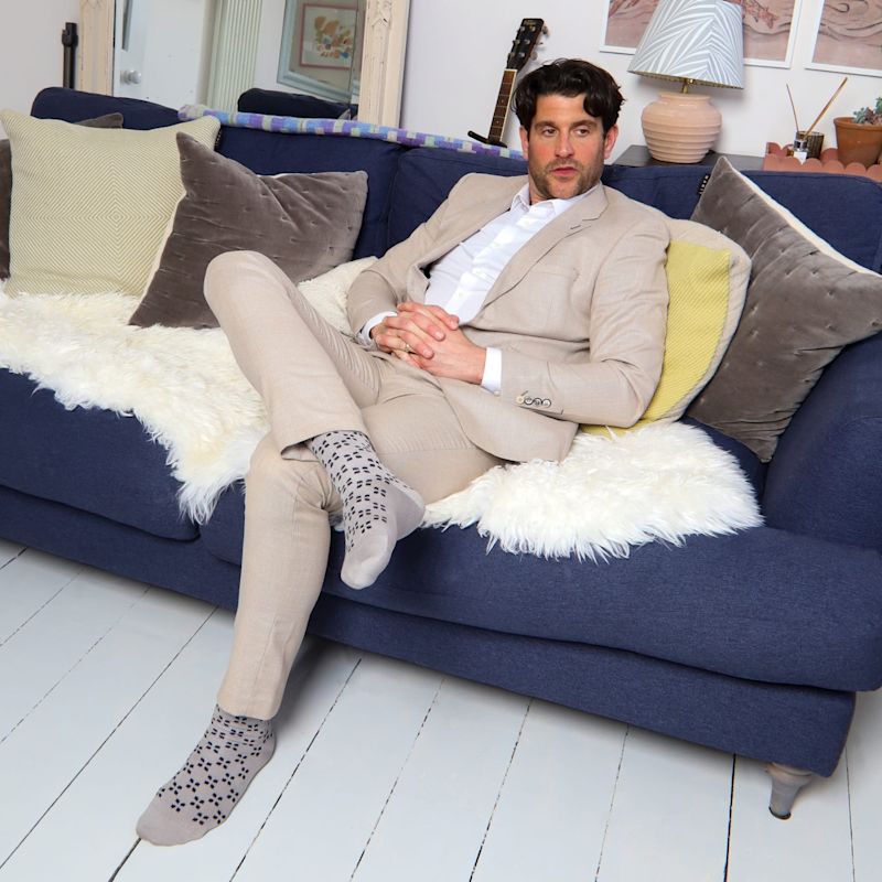 Thumbnail of Cambridge Men’S Socks – Grey image