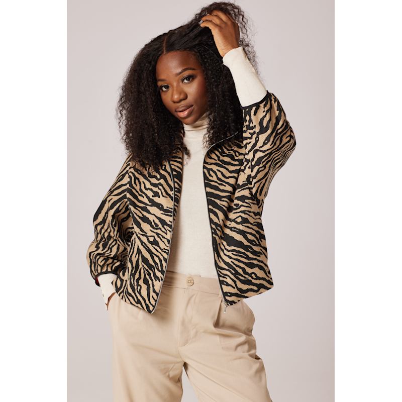 Thumbnail of Camel Zebra Jacket image